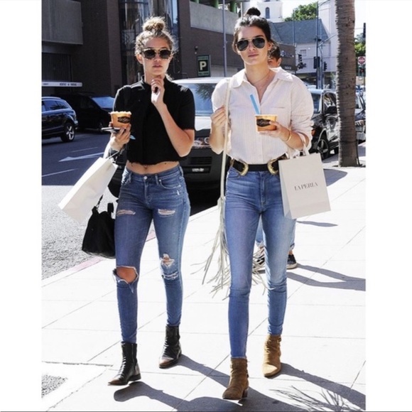 Agolde • sophie high rise skinny kansas city wash sz 31 - Picture 2 of 12